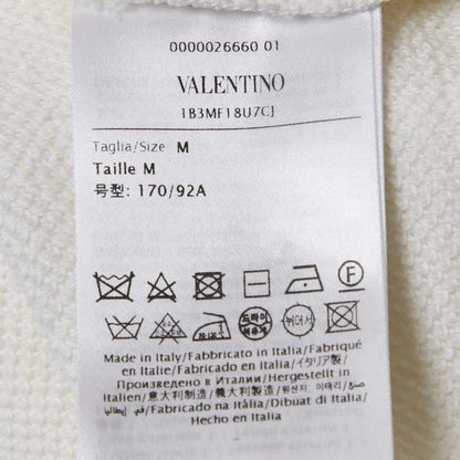 Valentino Off-White Cotton Sweatshirt – Women’s Size M
