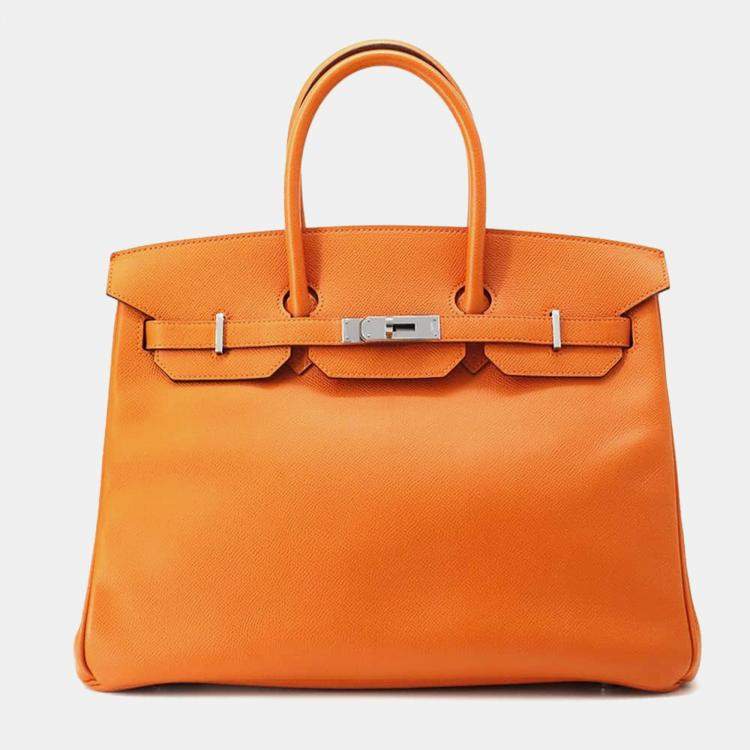 Hermès Birkin 35 - Orange Epsom Leather