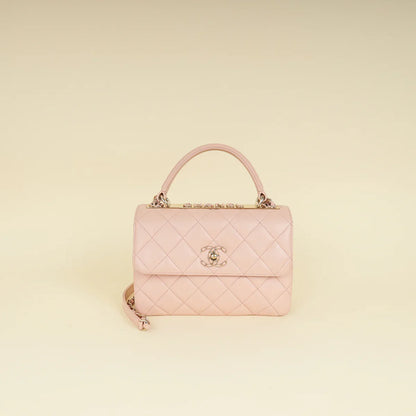 Chanel Pink CC Trendy Flap Bag
