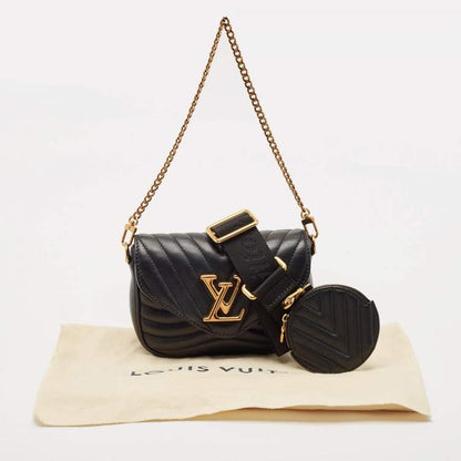 Louis Vuitton New Wave Multi Pochette – Black Quilted Leather