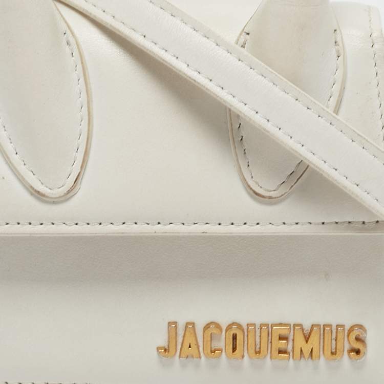 Jacquemus Le Chiquito Mini White Leather Bag