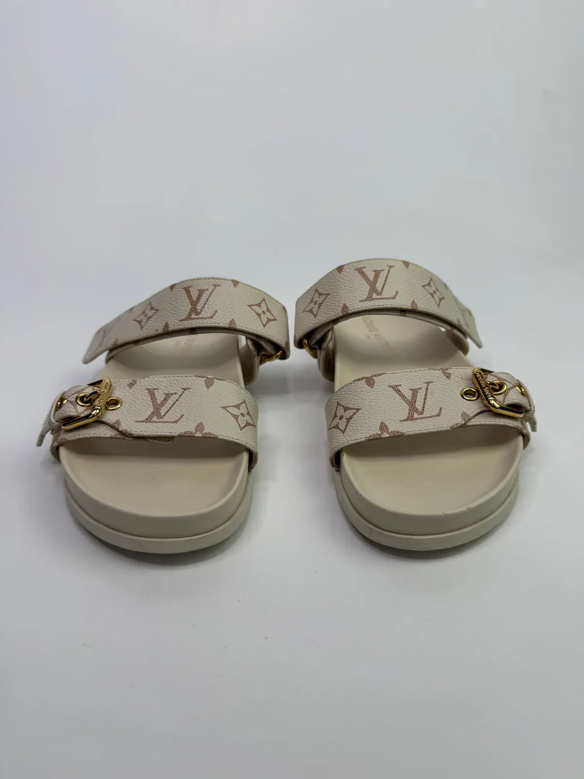 LOUIS VUITTON BOM DIA FLAT MULES (SIZE 40/UK7)