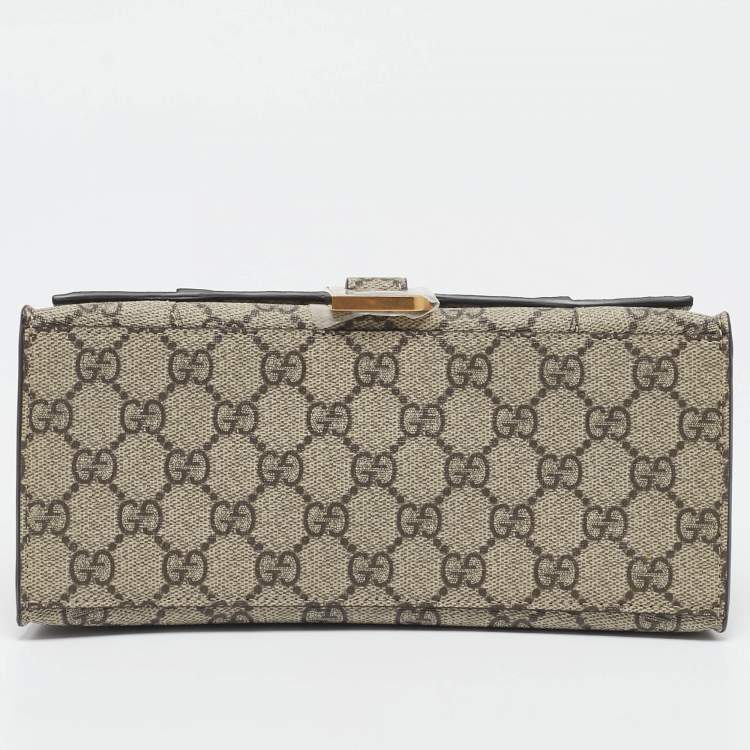 Gucci x Balenciaga Beige GG Supreme Bag