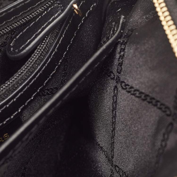 Michael Kors Ginny Camera Black/White Crossbody Bag