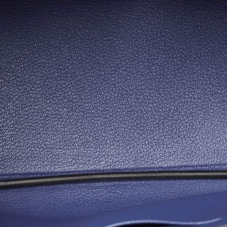 Hermès Birkin 35 Blue Saphir Epsom Leather