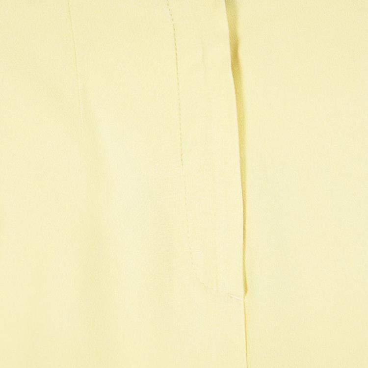 Balenciaga Yellow High Waist Tapered Pants – Size S