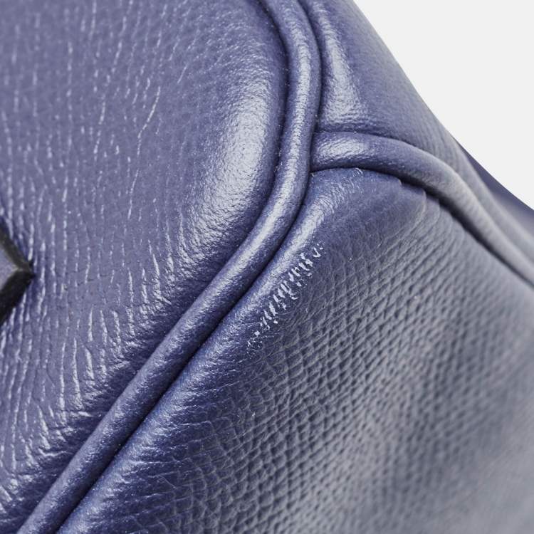 Hermès Birkin 35 Blue Saphir Epsom Leather