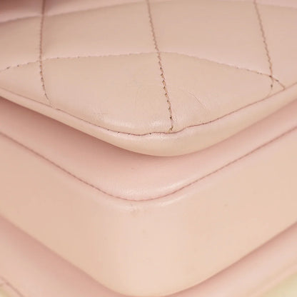 Chanel Pink CC Trendy Flap Bag