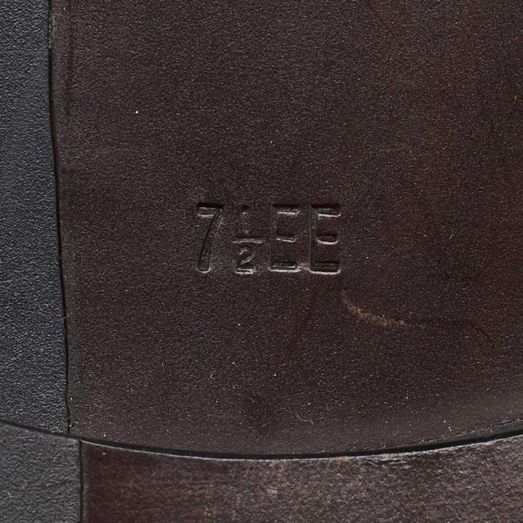 Salvatore Ferragamo Black Leather Derby Shoes – Men’s Size 41.5 - Brand New