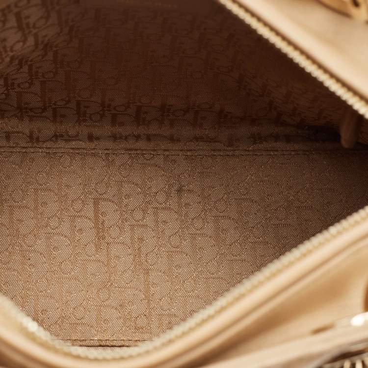 Dior Medium Lady Dior Tote – Beige Cannage Leather