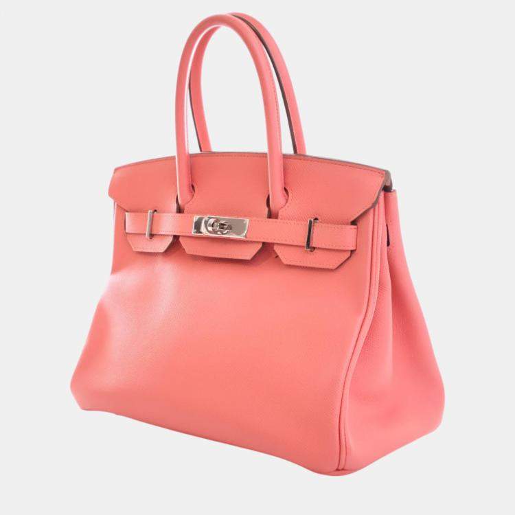Hermès Birkin 30 - Flamingo Epsom Leather Rare
