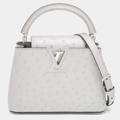 Louis Vuitton Capucines Mini Grey