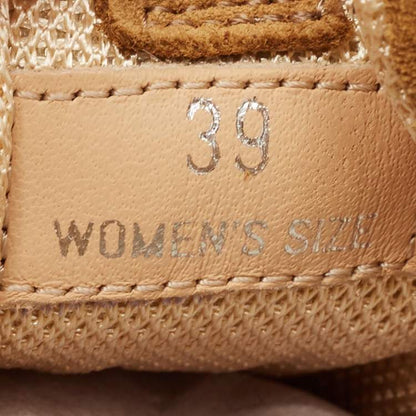 Tod’s Brown & Beige Perforated Suede Fringe Sneakers - Size 39