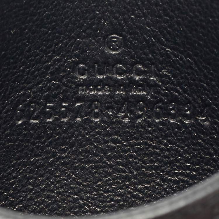 Gucci Black GG Nylon & Leather Off The Grid Card Holder