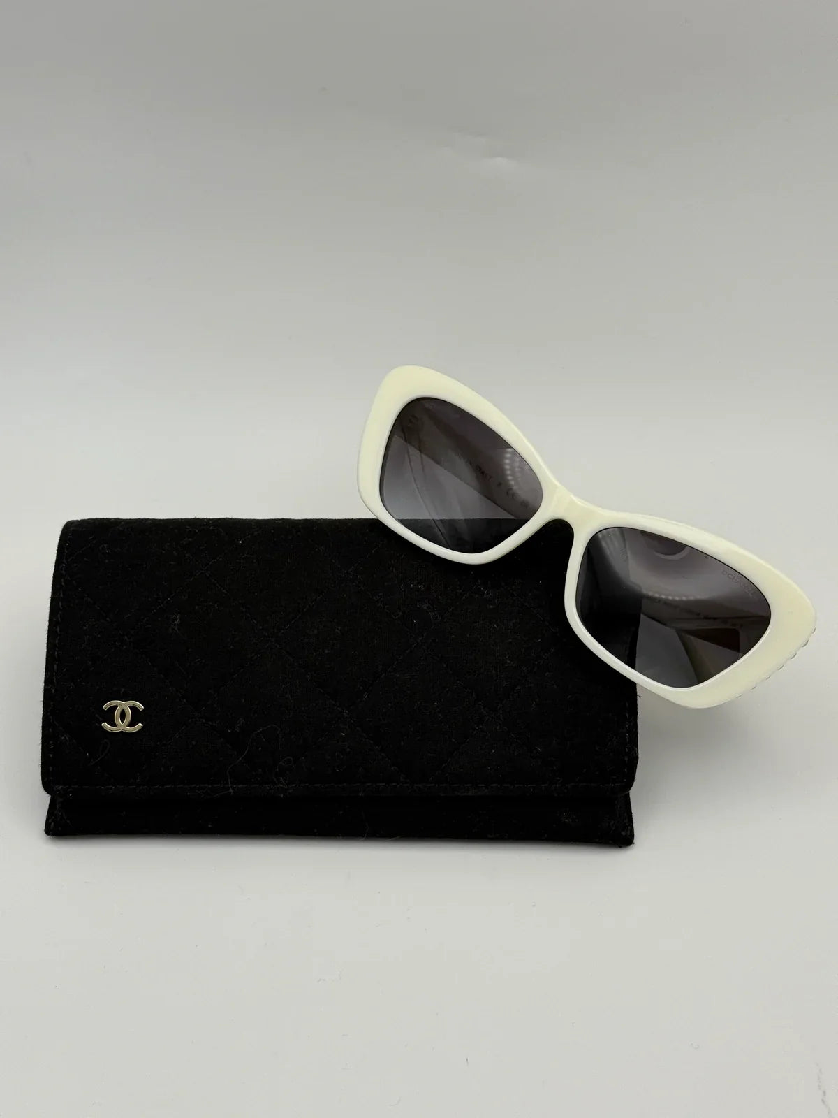 White Chanel Sunglasses