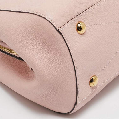 Louis Vuitton Pink Leather Satchel Bag