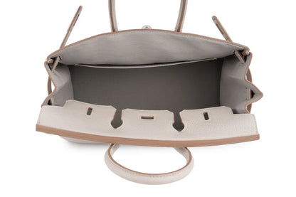 Hermès Birkin 25 Togo Gris Perle PHW