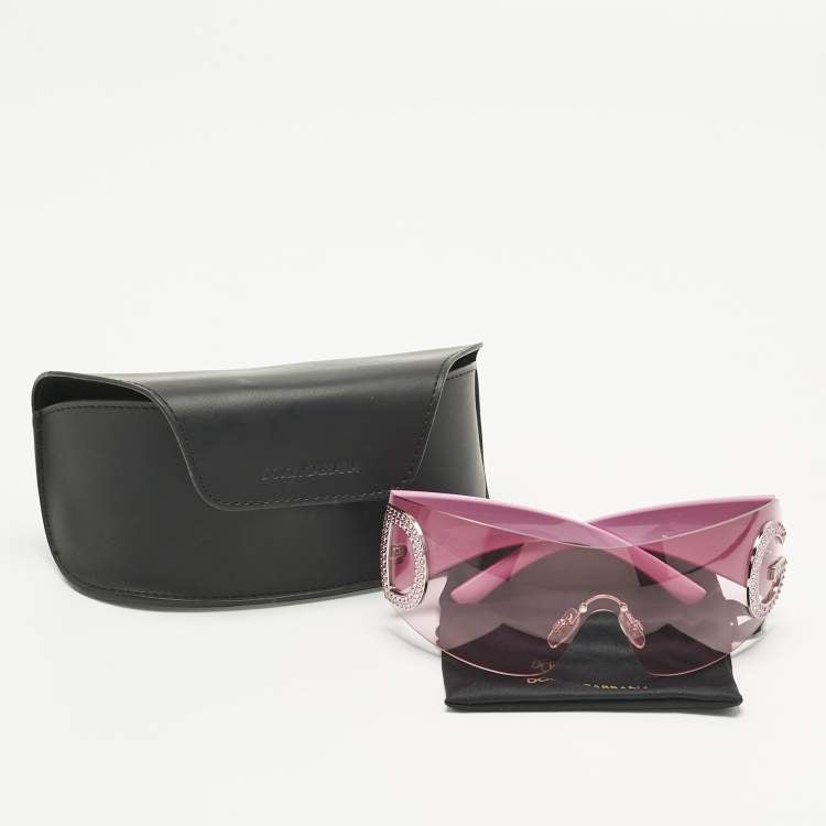 Dolce & Gabbana DG Crystals Shield Sunglasses