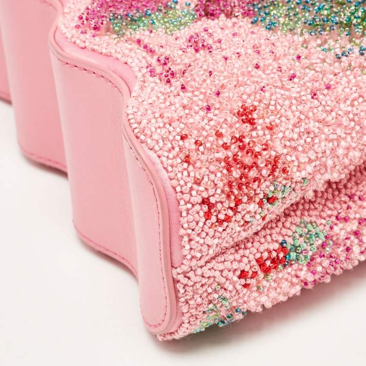 Louis Vuitton Capucines Mini – Rose Embroidered