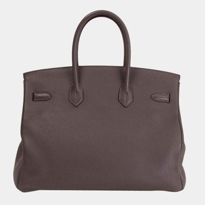 Hermès Birkin 35 Grey Togo Leather