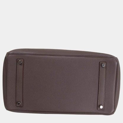 Hermès Birkin 35 Grey Togo Leather
