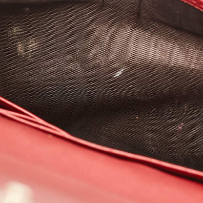 Gucci Red Leather Flap Wallet on Strap