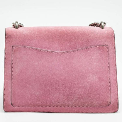 Gucci Pink Suede Dionysus Medium Shoulder Bag