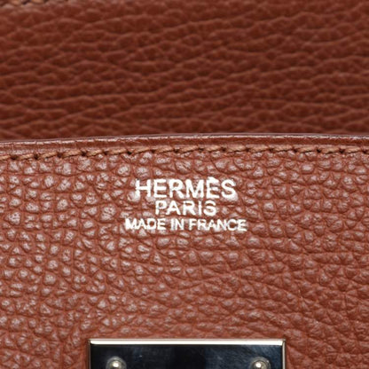Hermès Noisette Evercolor Leather Palladium Hardware Birkin 30 Bag