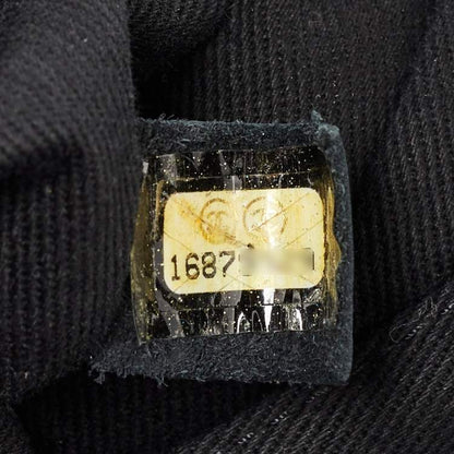 Chanel Black Nubuck Leather Darjeeling Flap Bag – Fair Condition