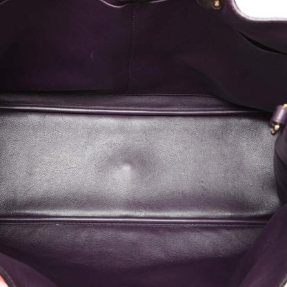 Christian Dior Coral Grained Leather Diorissimo Tote Bag