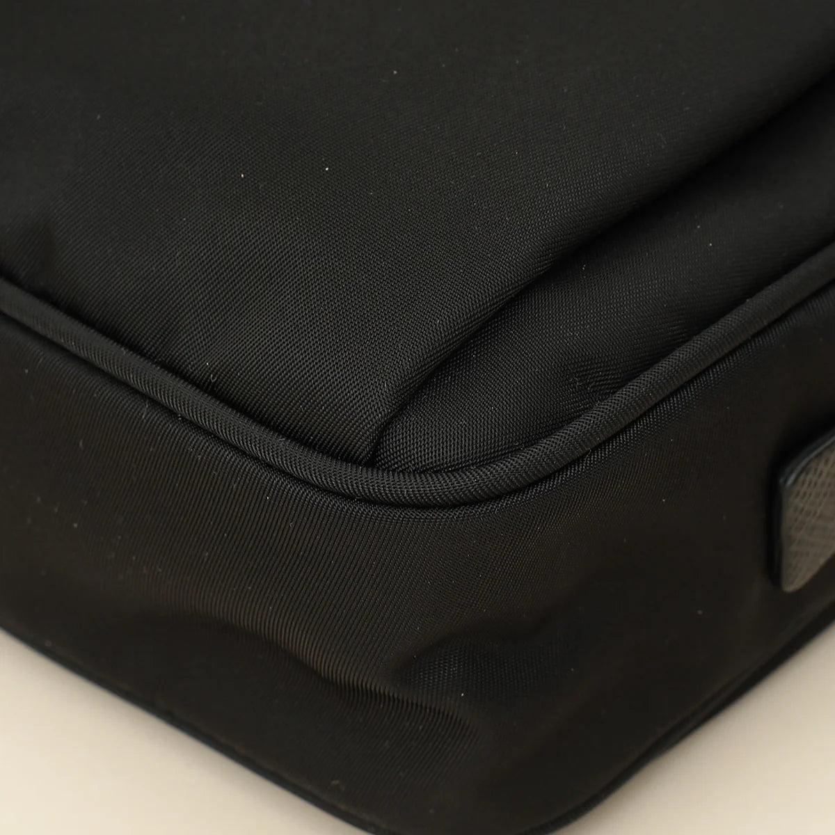 Prada Black Re-Nylon & Saffiano Leather Belt Bag