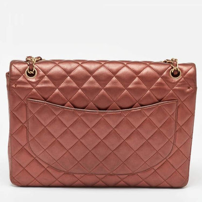 Chanel Copper Quilted Leather Maxi Classic Double Flap Bag – Rare Color