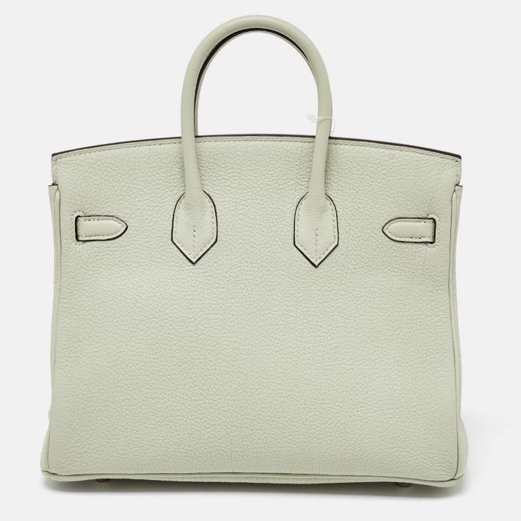 Hermès Birkin 25 Gris Neve Togo Leather – Brand New
