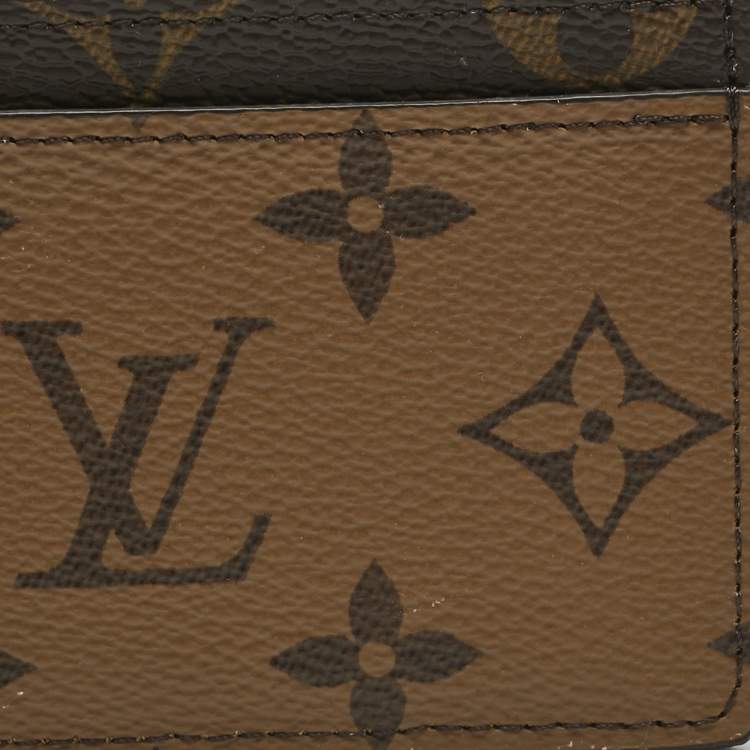 Louis Vuitton Monogram Reverse Canvas Card Holder