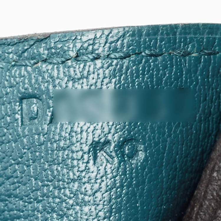 Hermès Birkin 30 Bleu De Galice Epsom Leather