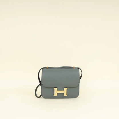 Hermes Vert Amande Constance III 18 Mini Bag