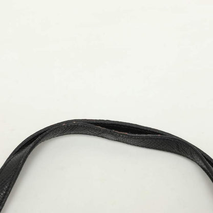 Gucci Black Karung Leather Shoulder Bag