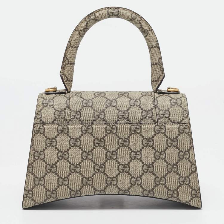 Gucci x Balenciaga Beige GG Supreme Bag