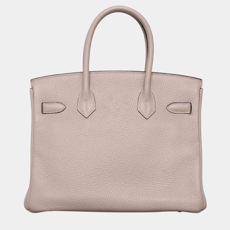 Hermès Birkin 30 - Glycine Clemence Leather