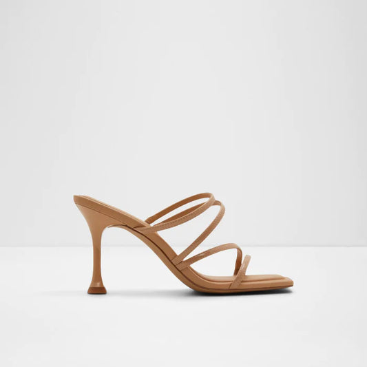 ALDO Strappy Nude Heeled Sandals – Pillow Walk Comfort | Size 41