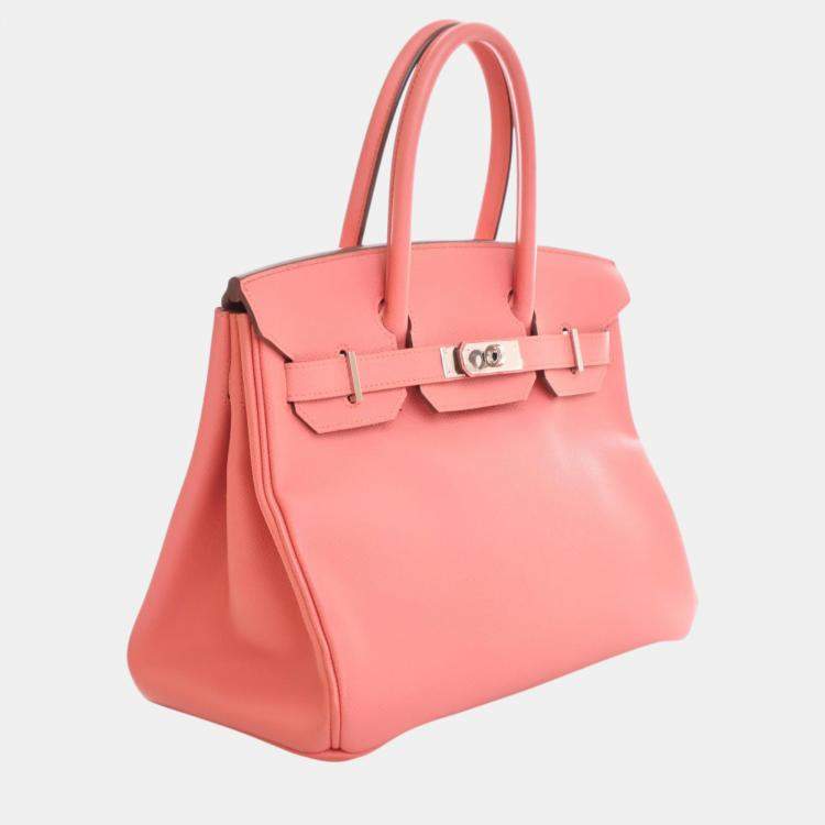 Hermès Birkin 30 - Flamingo Epsom Leather Rare