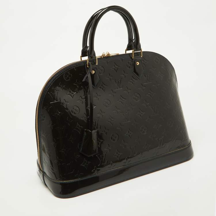 Louis Vuitton Alma GM – Bleu Infini Vernis Monogram