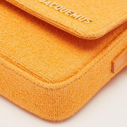 Jacquemus Orange Fabric Le Carinu Shoulder Bag
