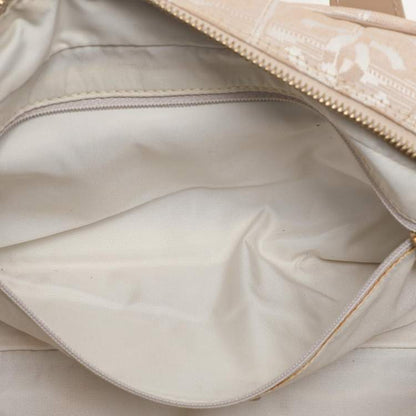 Chanel Beige Nylon CC Travel Line Bowler Bag – Authentic Pre-Loved