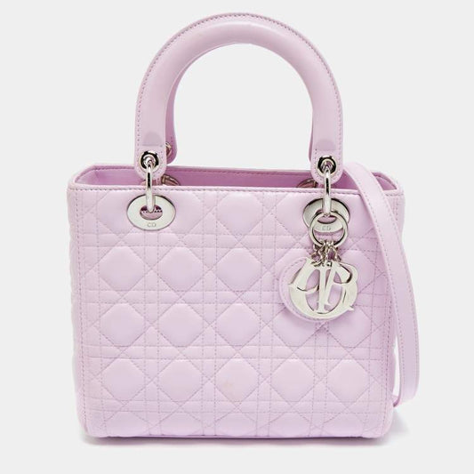 Dior Medium Lady Dior Tote in Lilac