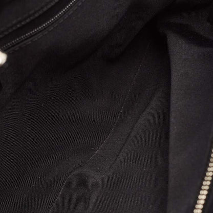 Chanel Black Quilted Patent Leather Large Shopper Tote