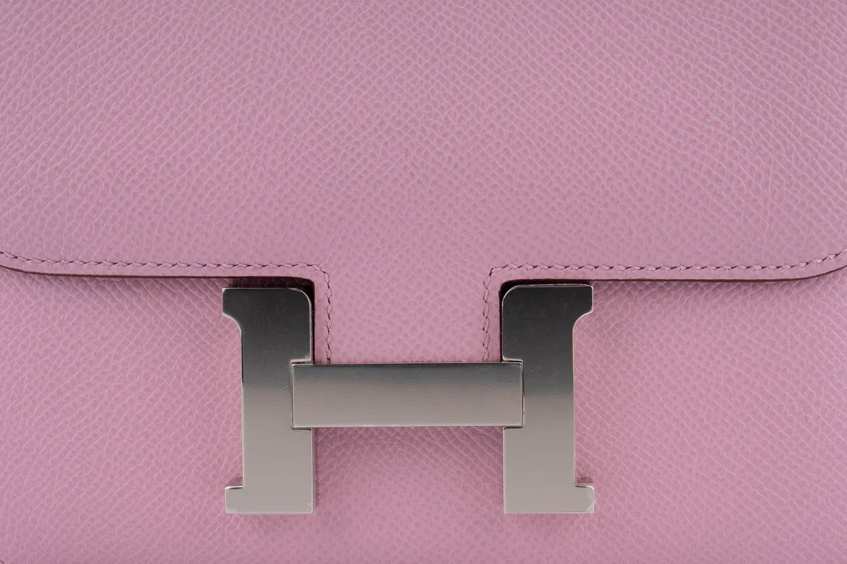 Hermès Constance 18 Epsom Mauve Sylvestre PHW