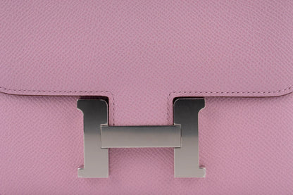 Hermès Constance 18 Epsom Mauve Sylvestre PHW
