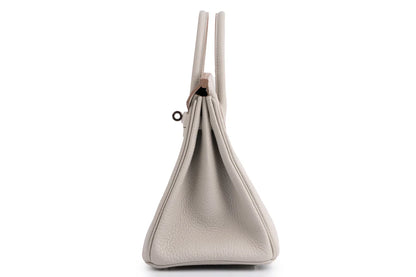 Hermès Birkin 25 Togo Gris Perle PHW