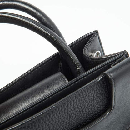 Dior Black Grained Leather Mini Diorever